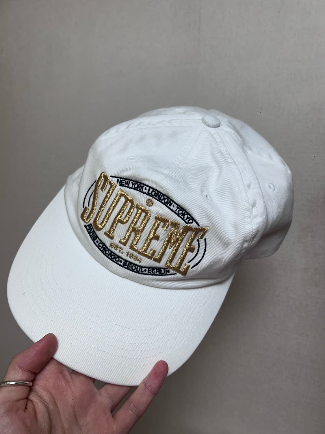 슈프림 볼캡 모자 상품이미지1