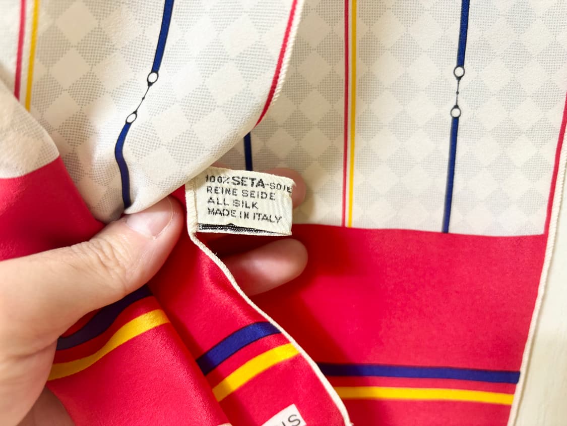 셀린느 실크 스카프 이탈리아산 상품이미지7