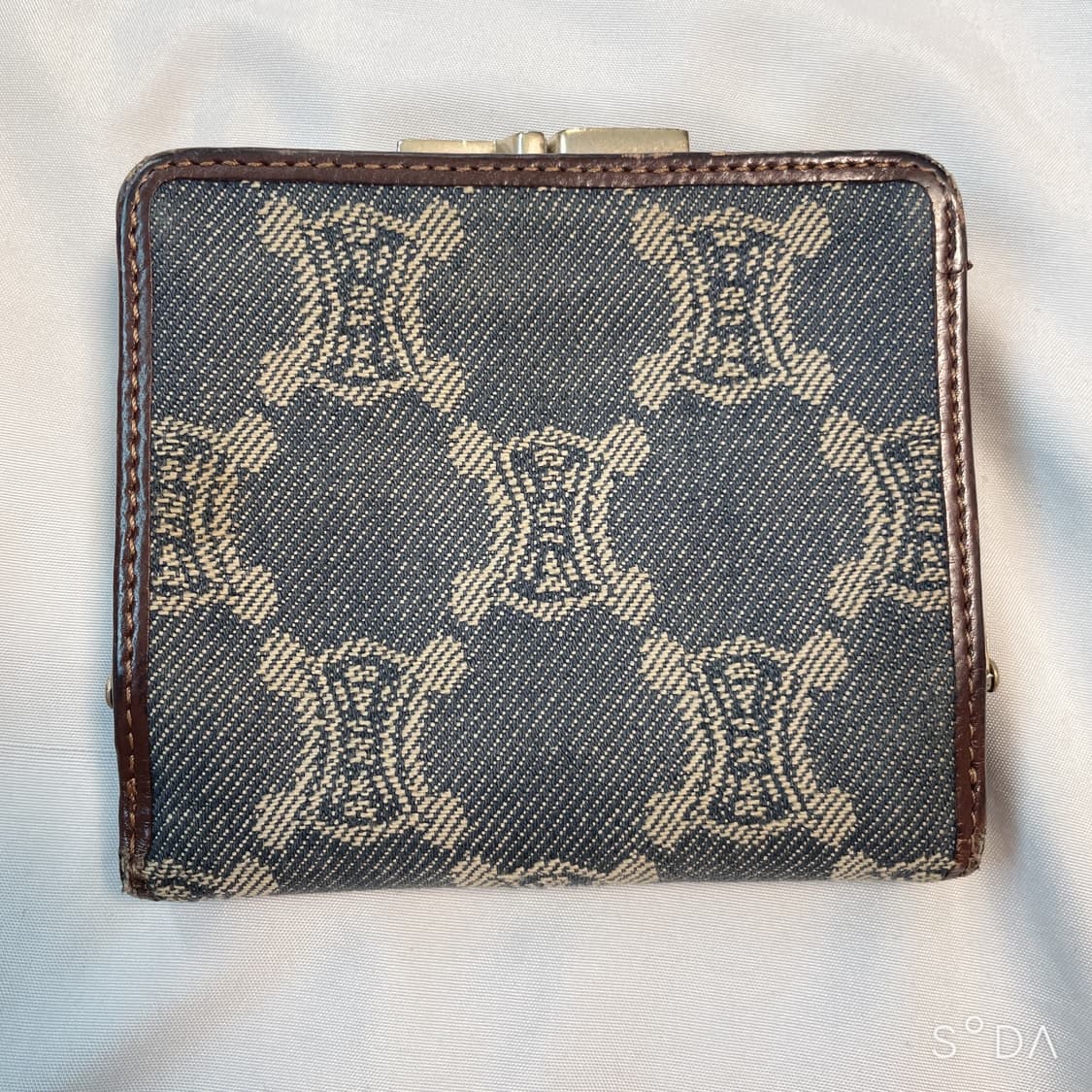 셀린느 빈티지 데님 반지갑 상품이미지2