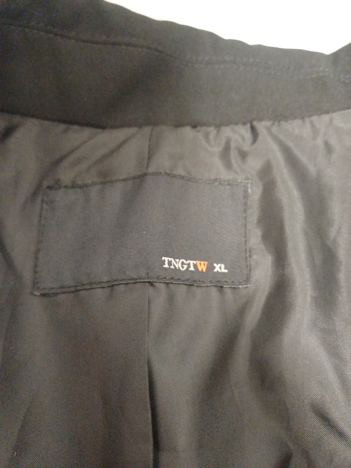 [XL/88] TNGTW 미니멀 더블 버튼 자켓 (블랙/스판 10%) 상품이미지5