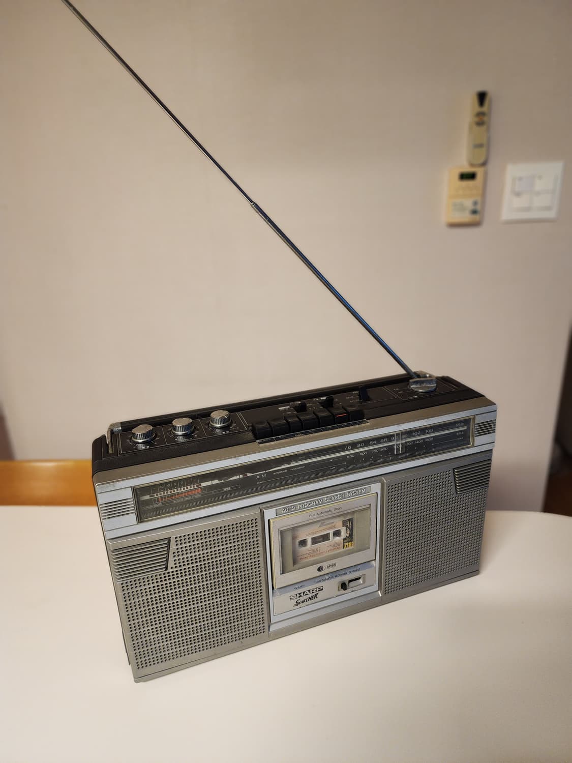 70년대 일본 샤프 빈티지 카세트 플레이어 GF-208ST  상품이미지7