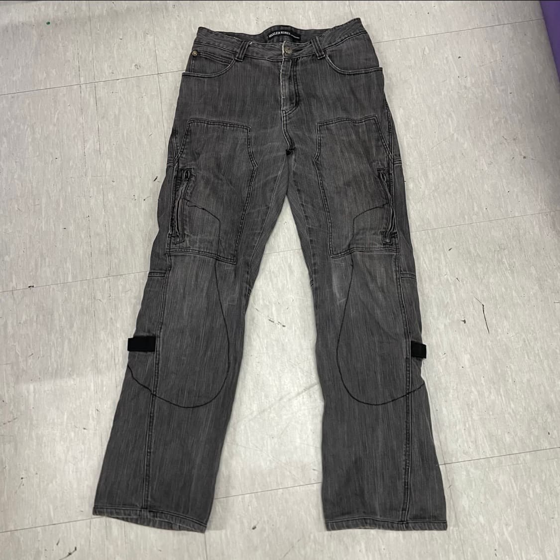 맥슬러 바이커팬츠 라이더진 바이크바지 30인치 V12 상품이미지2