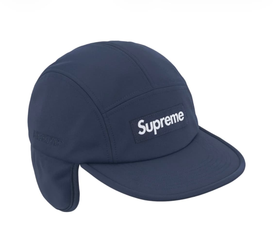 슈프림 윈드스토퍼 이어플랩 캠프캡 네이비 - 24FW 상품이미지1