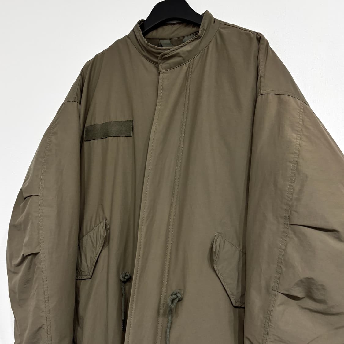 개파카 롱 야상 패딩자켓 상품이미지2