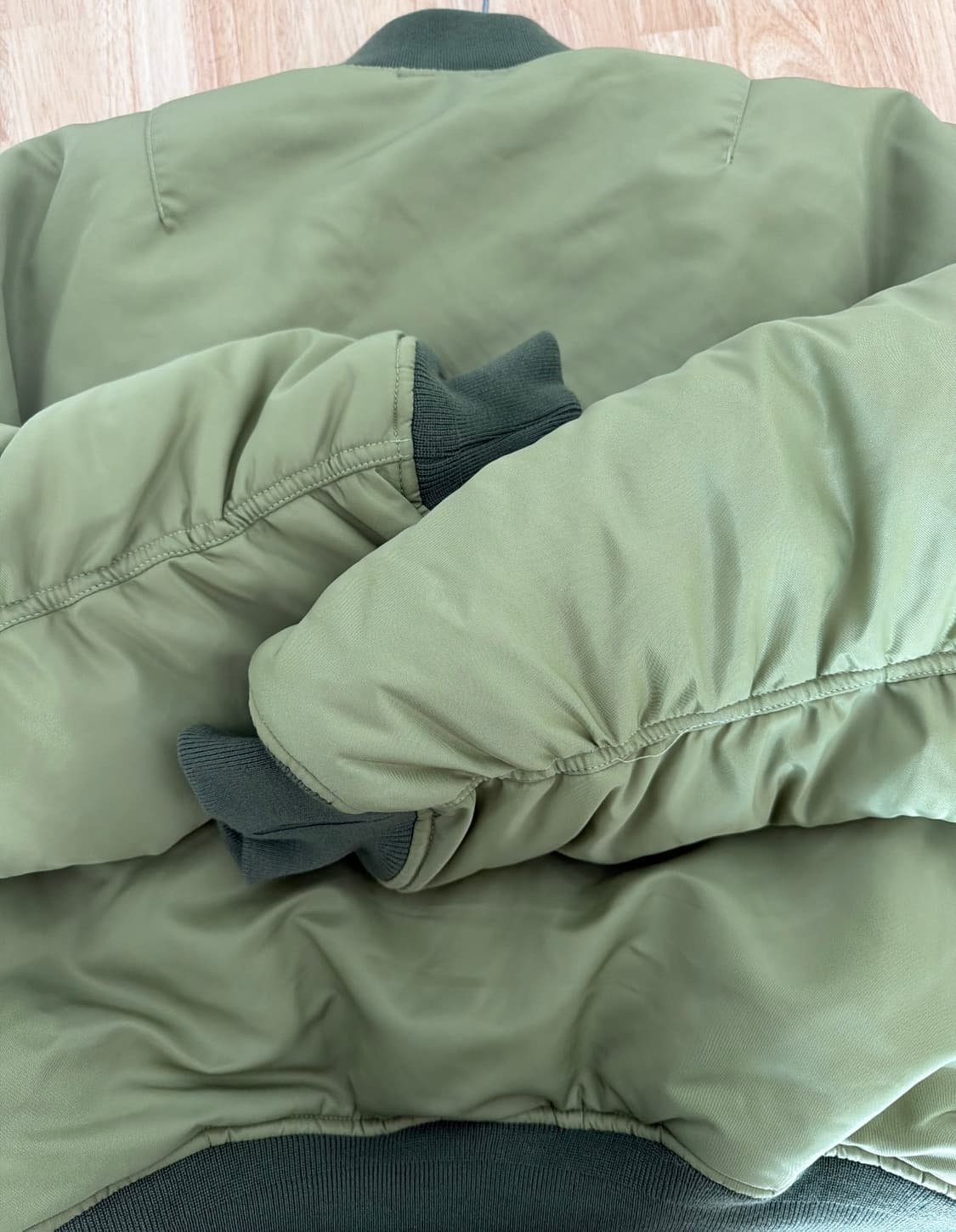 스웨이드 크롭 ma-1 상품이미지5