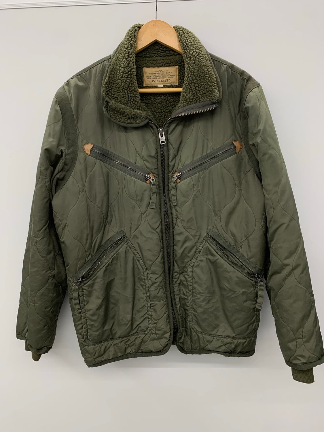 아비렉스 퀼팅자켓 상품이미지6