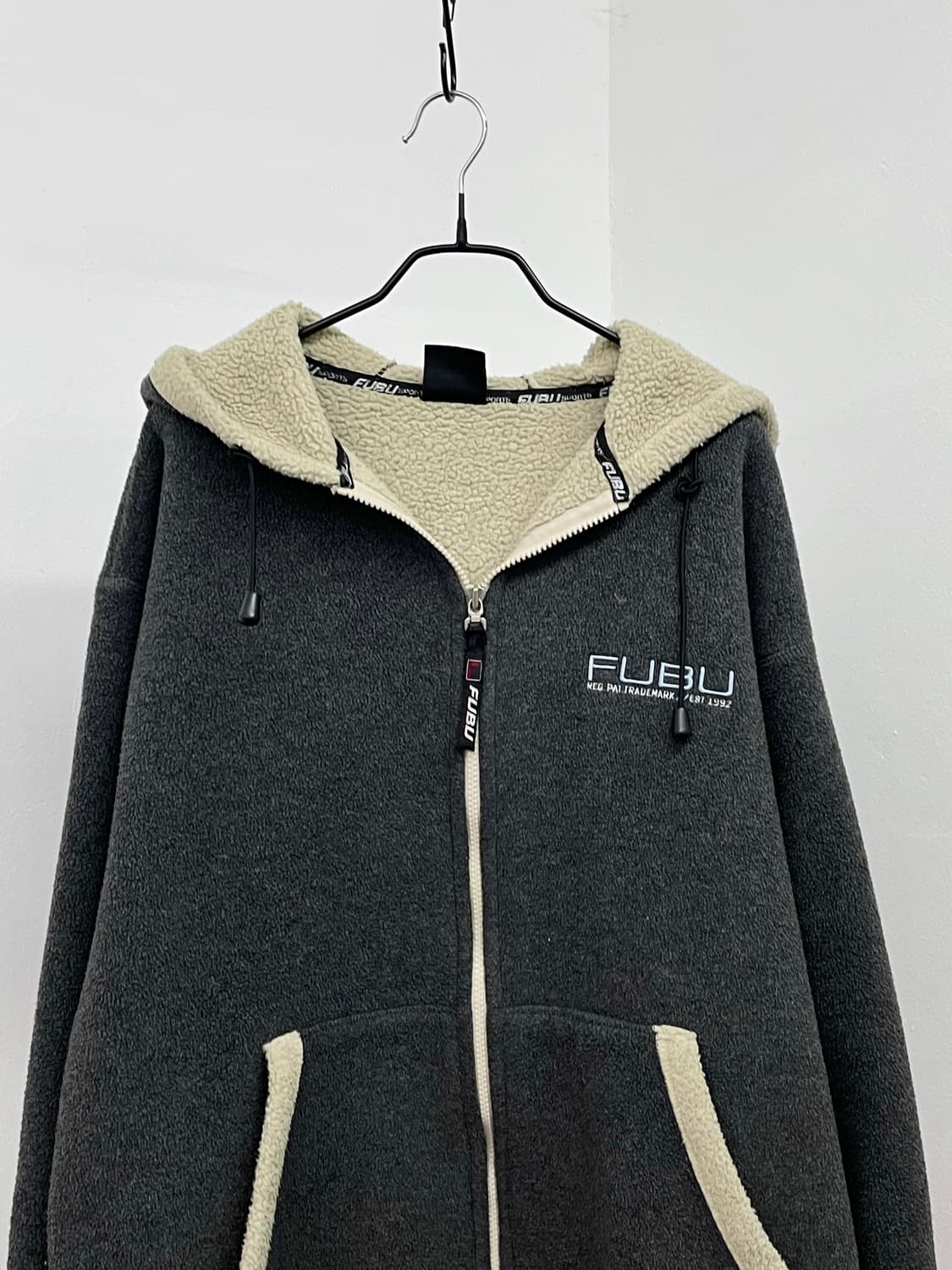 푸부 그레이 플리스 헤비 자켓  상품이미지7