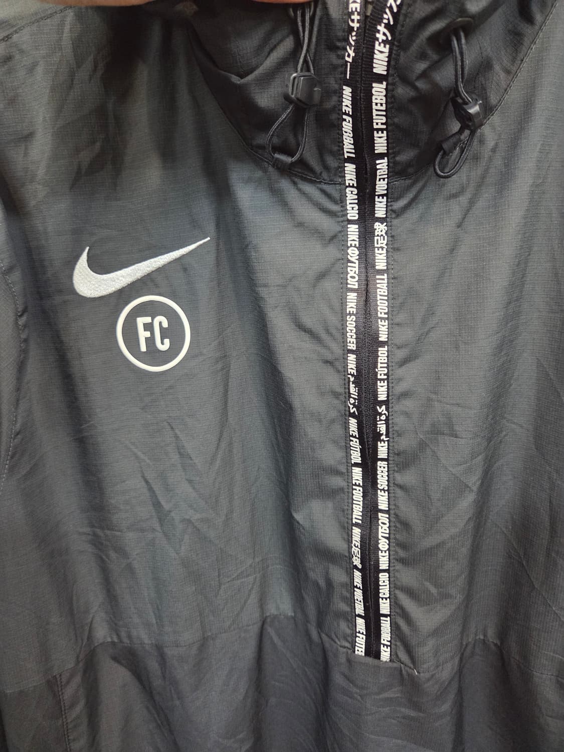 나이키 빅스우시 fc 풋볼클럽 아노락 우븐자켓 xl 상품이미지5