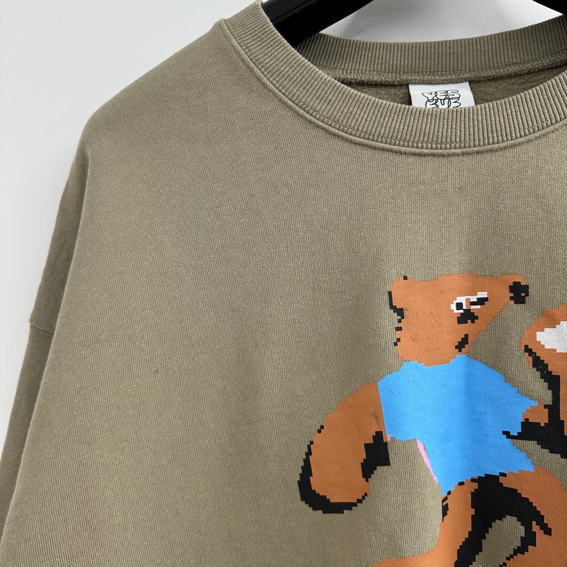 95 예스아이씨 남자 루즈핏 맨투맨 상품이미지6