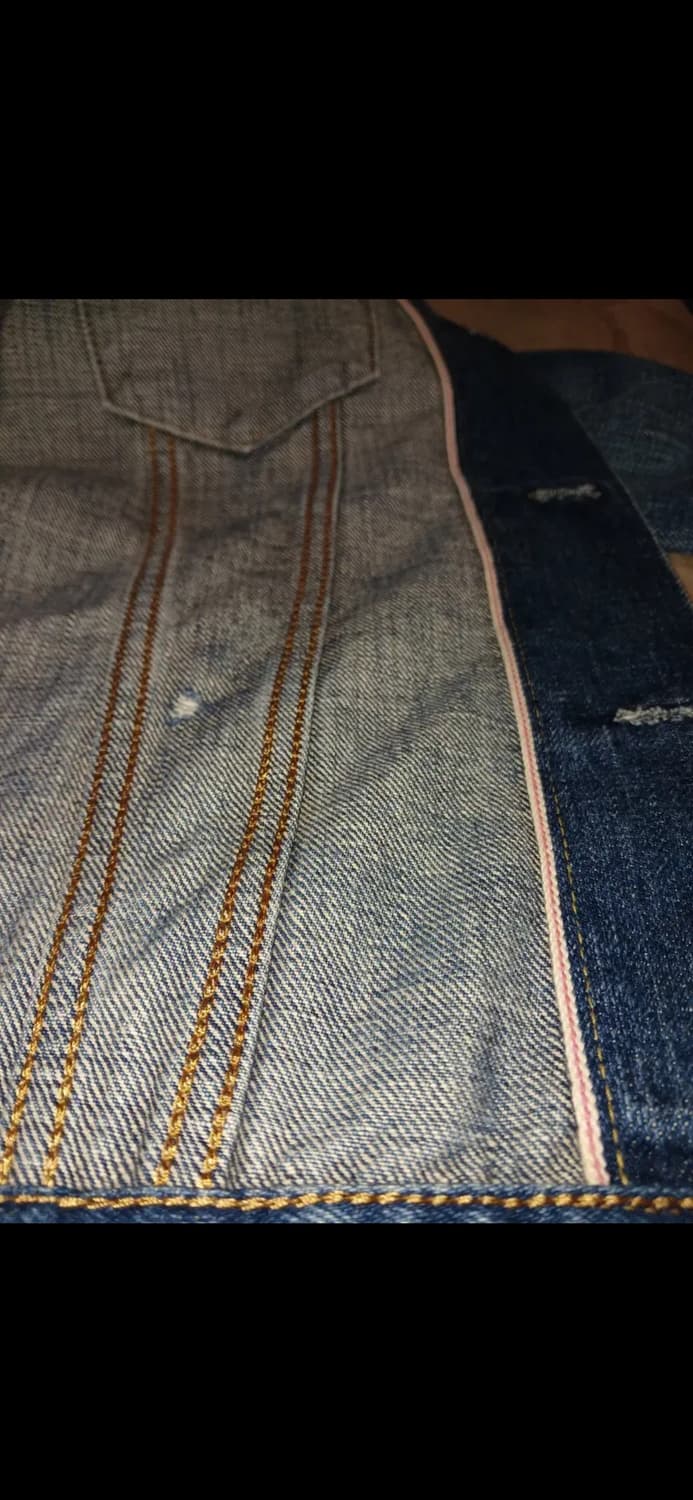 green MAN 3rd TYPE SELVEDGE DENIM JACKET 상품이미지9