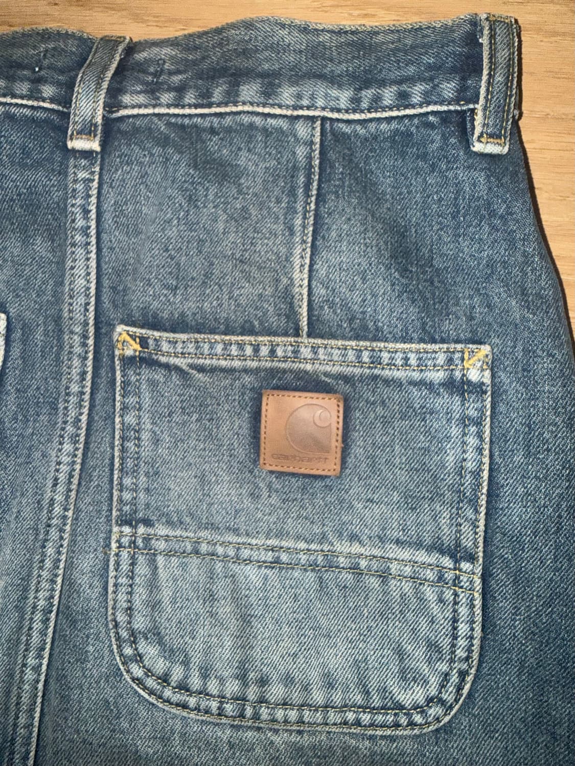 칼하트wip 마빈 데님 스커트 상품이미지1