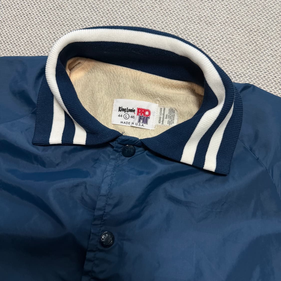USA vintage 킹루이 바시티 자켓 상품이미지3