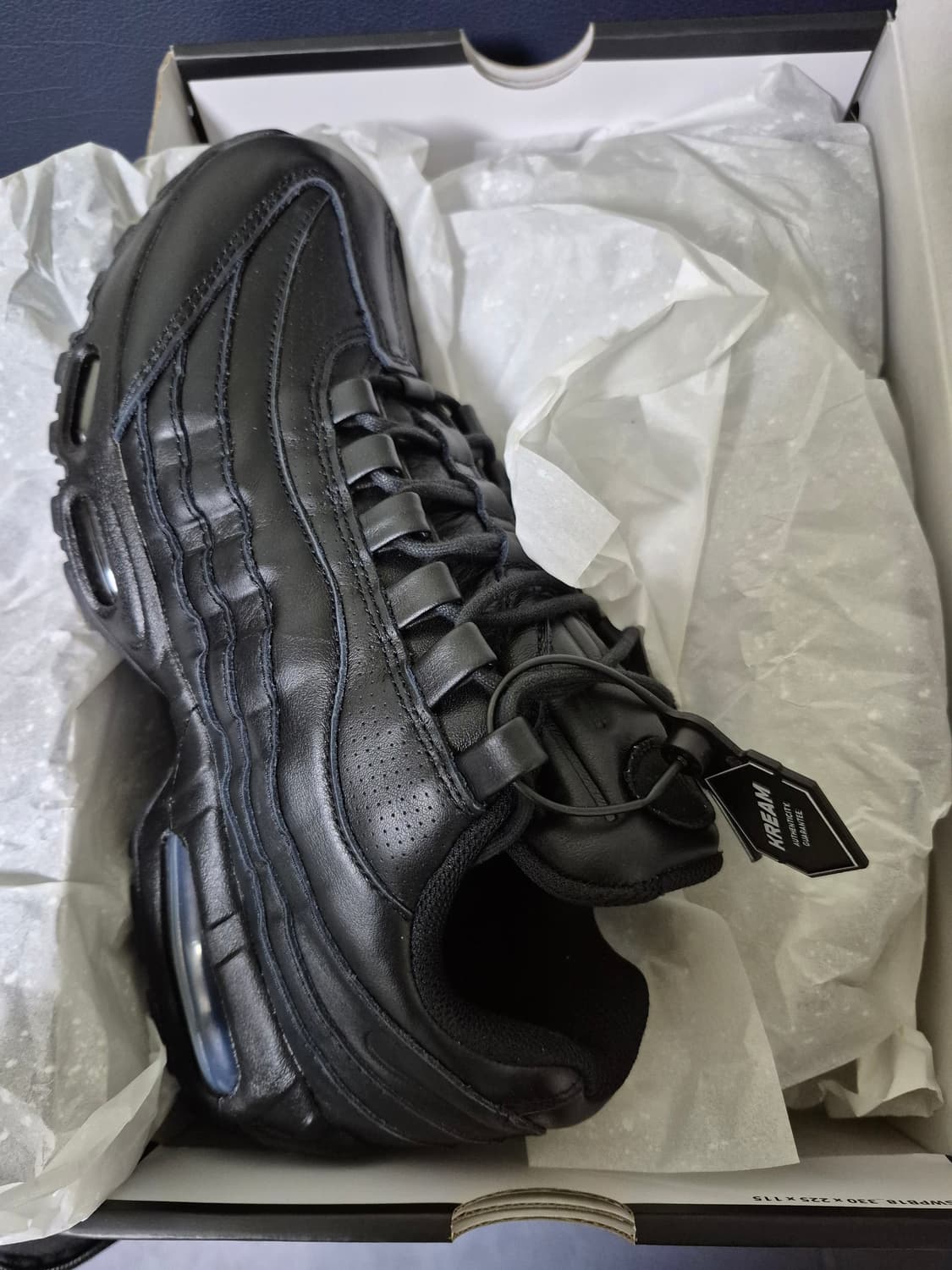 나이키 에어맥스 95 빅 버블 LTR QS 블랙 275 상품이미지2