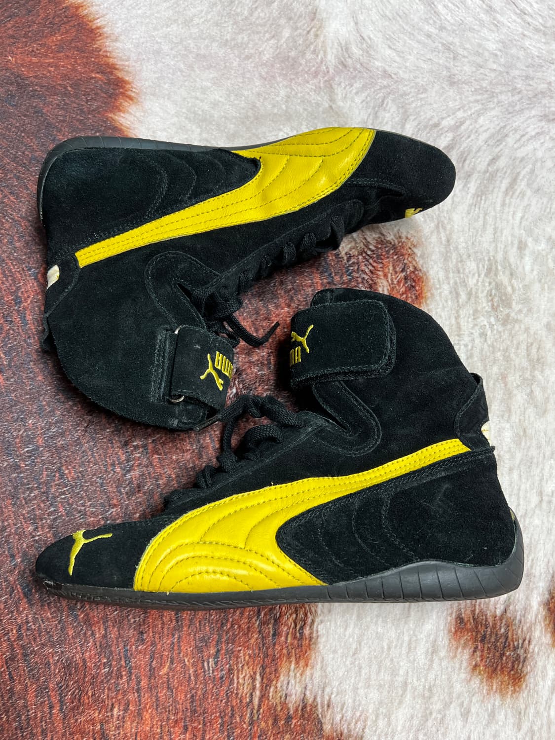 Puma Speed Cat Mid 옐로우 블랙 250 상품이미지1