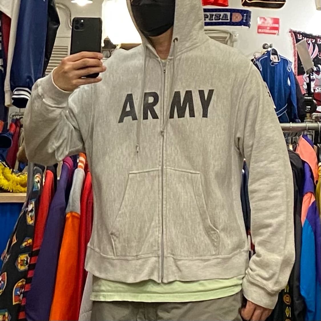 90s US army 후드집업 상품이미지2