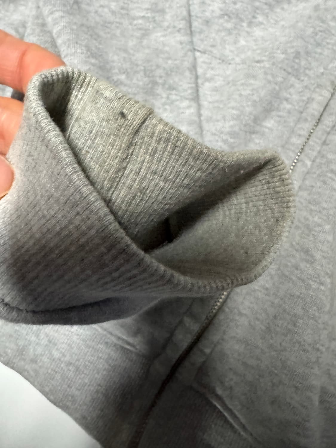 꼼파뇨 Not today 뒷 프린팅 오버핏 후드집업 XL ~ 2XL 상품이미지6