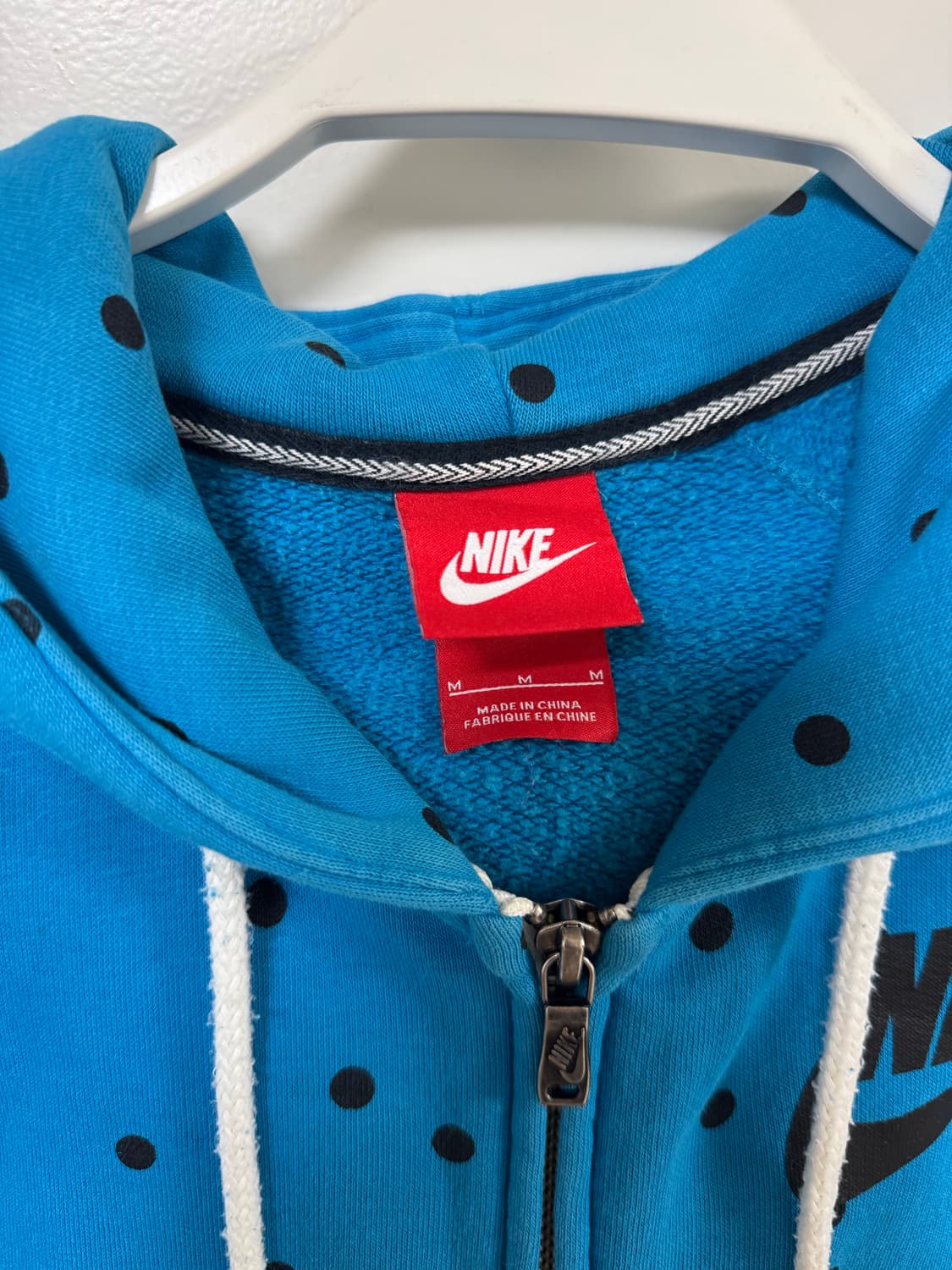 나이키 도트 후드집업 블루 상품이미지2