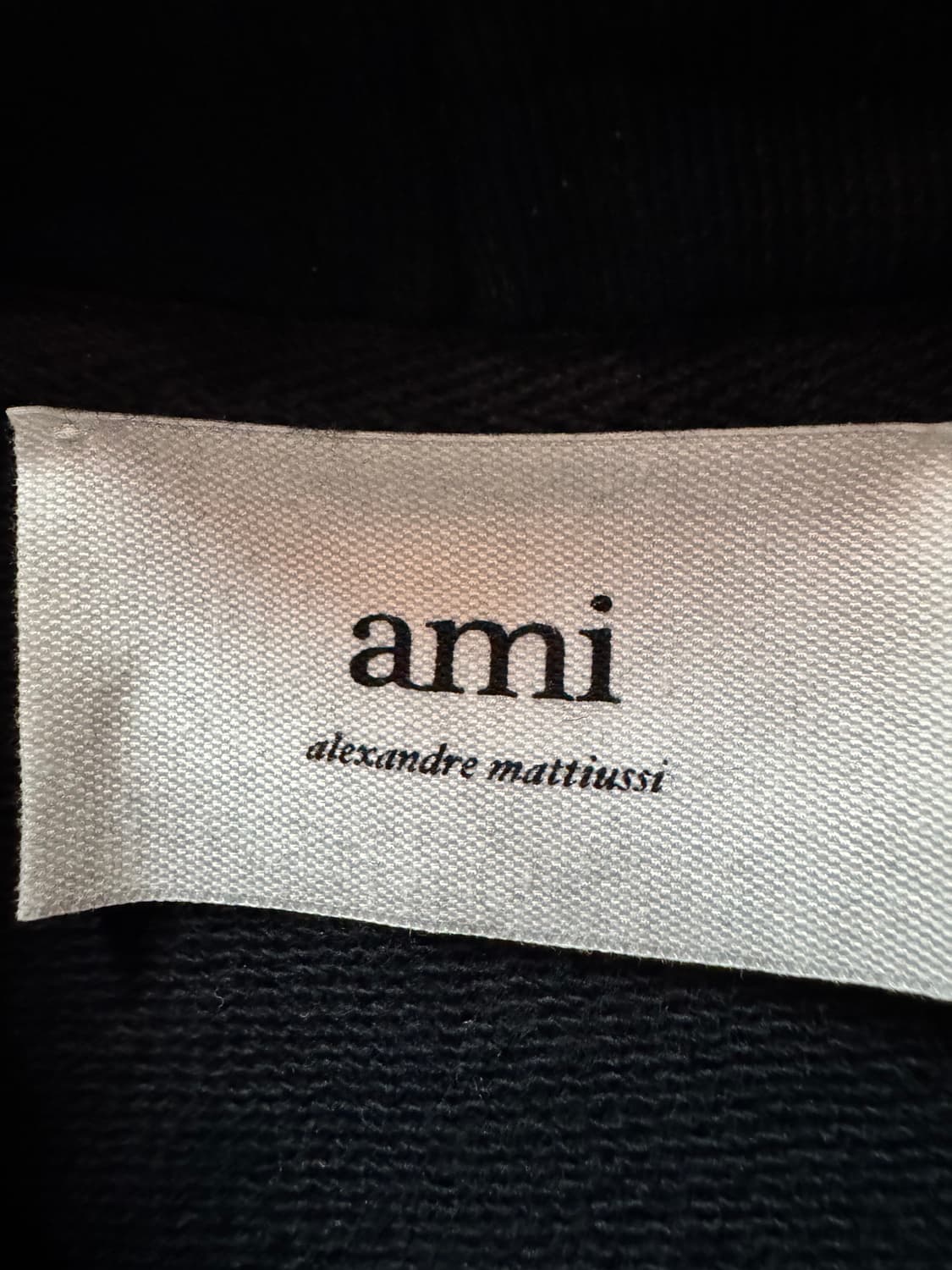 아미 ami 스몰로고 자수 오가닉 코튼 후드티 XXL(XL~2XL) 상품이미지6