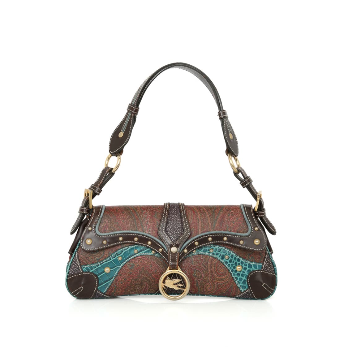에트로 페가수스 플랩 숄더백 Y2K 페이즐리 호보백 상품이미지1
