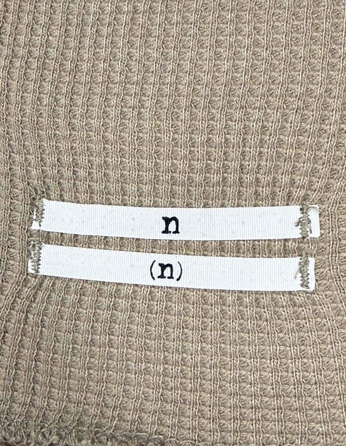 넘버나인 SS07 와플 니트 써멀 롱슬리브 (Number (N)ine) 상품이미지2