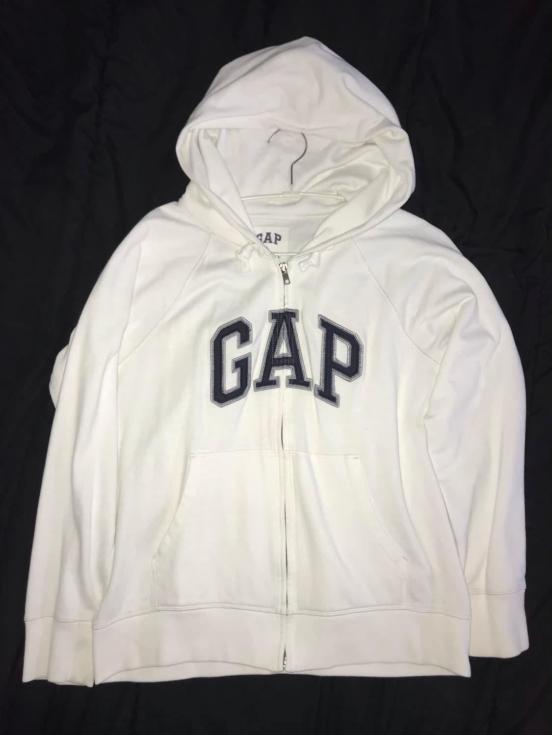 gap 갭 화이트 후드집업 상품이미지1