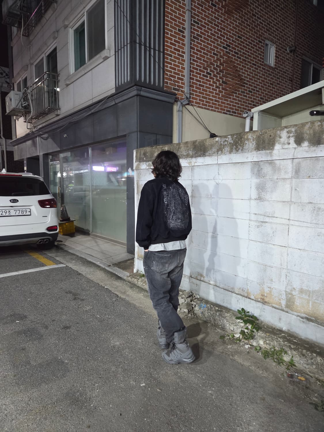 1) 언더마이카 잔다르크 스웨이드 블루종 상품이미지1