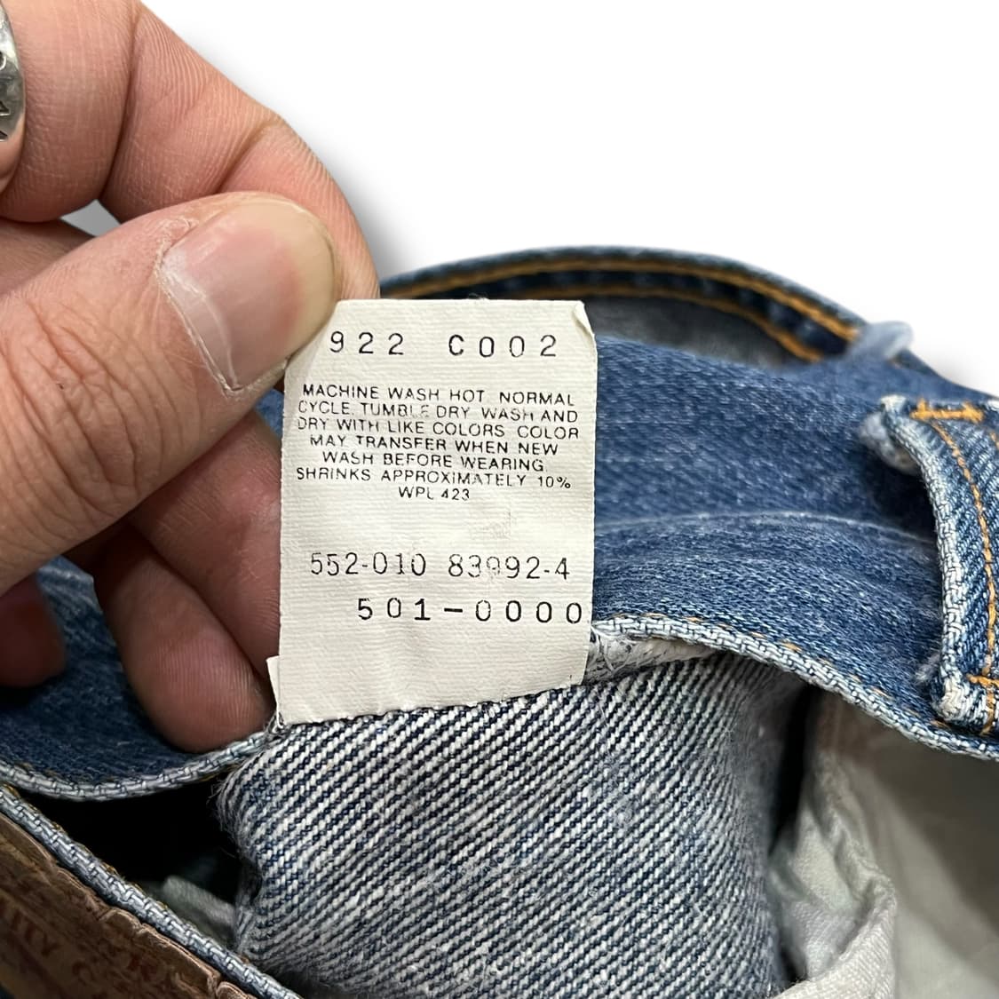  리바이스 501xx 데님팬츠 y14378 상품이미지9