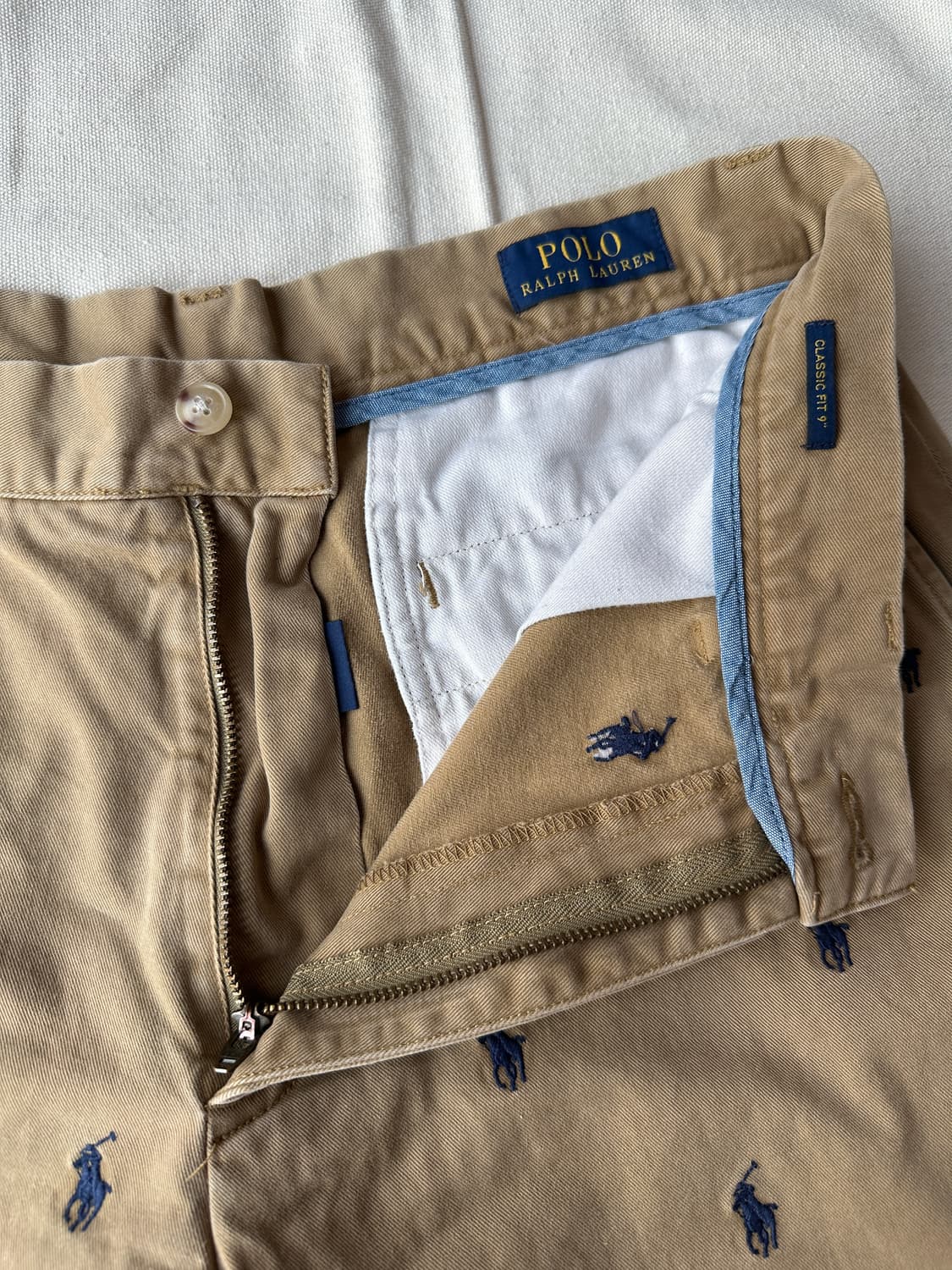 폴로 올오버 포니 자수 치노 쇼츠 31 상품이미지2