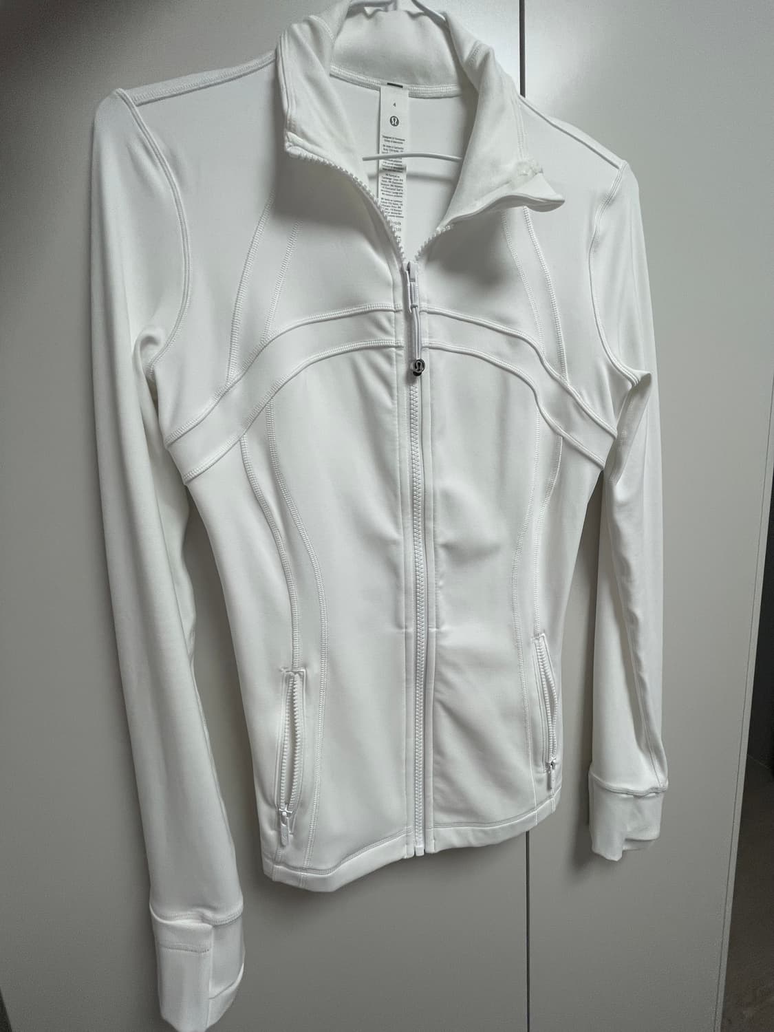 룰루레몬 디파인 자켓 화이트 4사이즈 상품이미지2