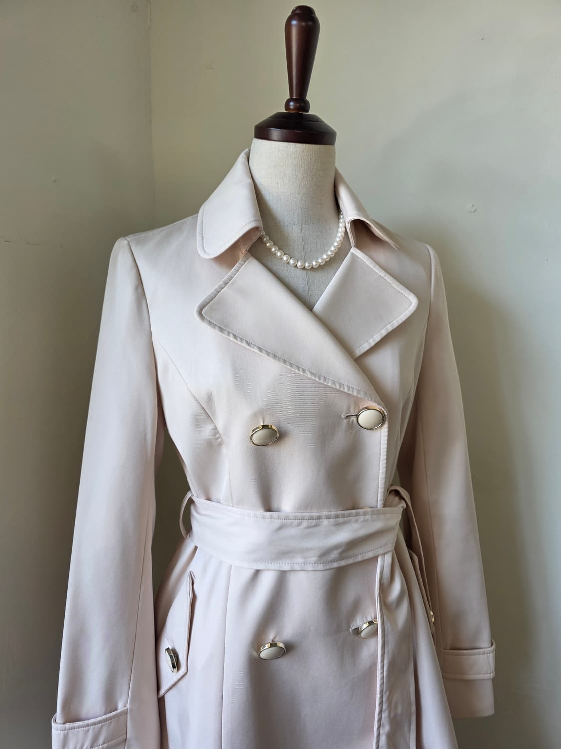 더블 버튼 트렌치 코트 상품이미지2