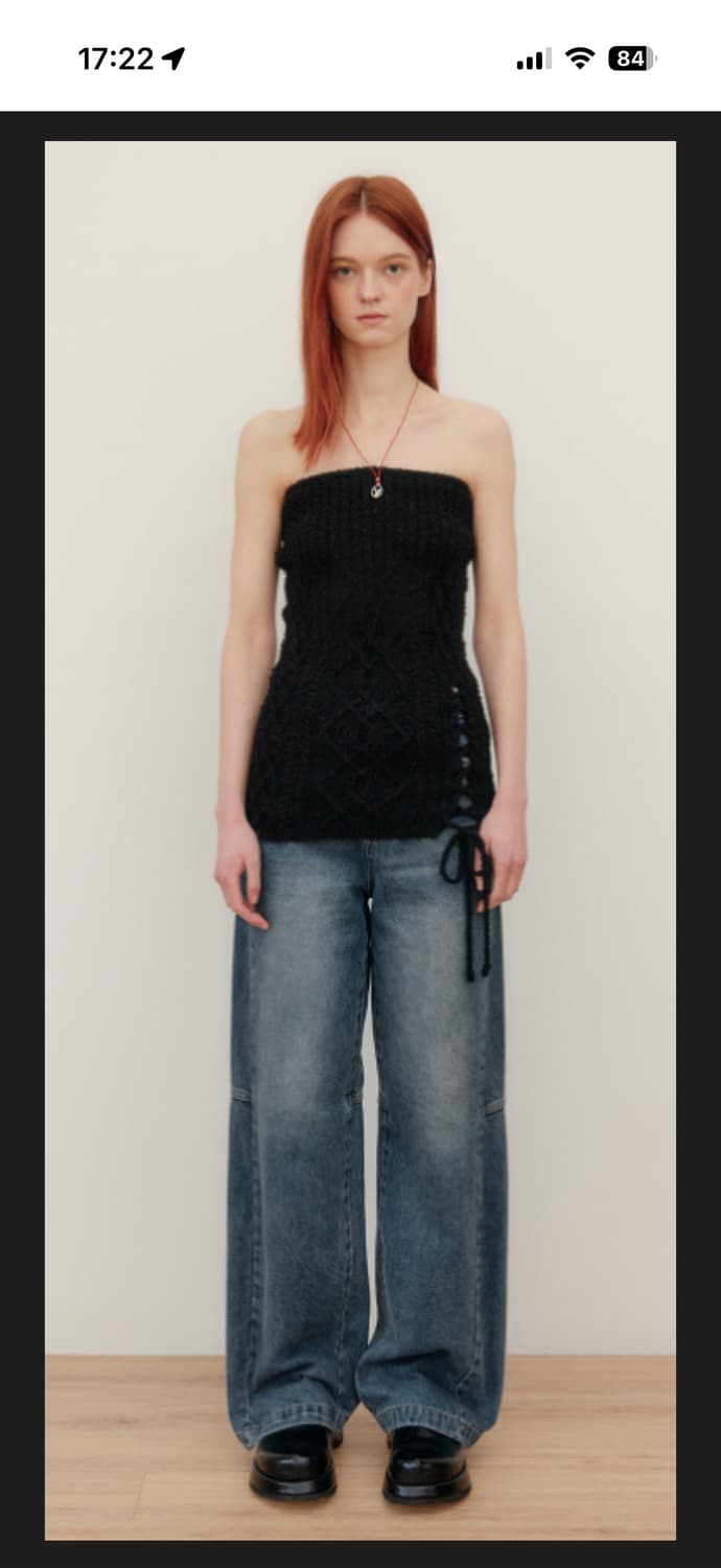 Yuse 니트 탑 상품이미지1