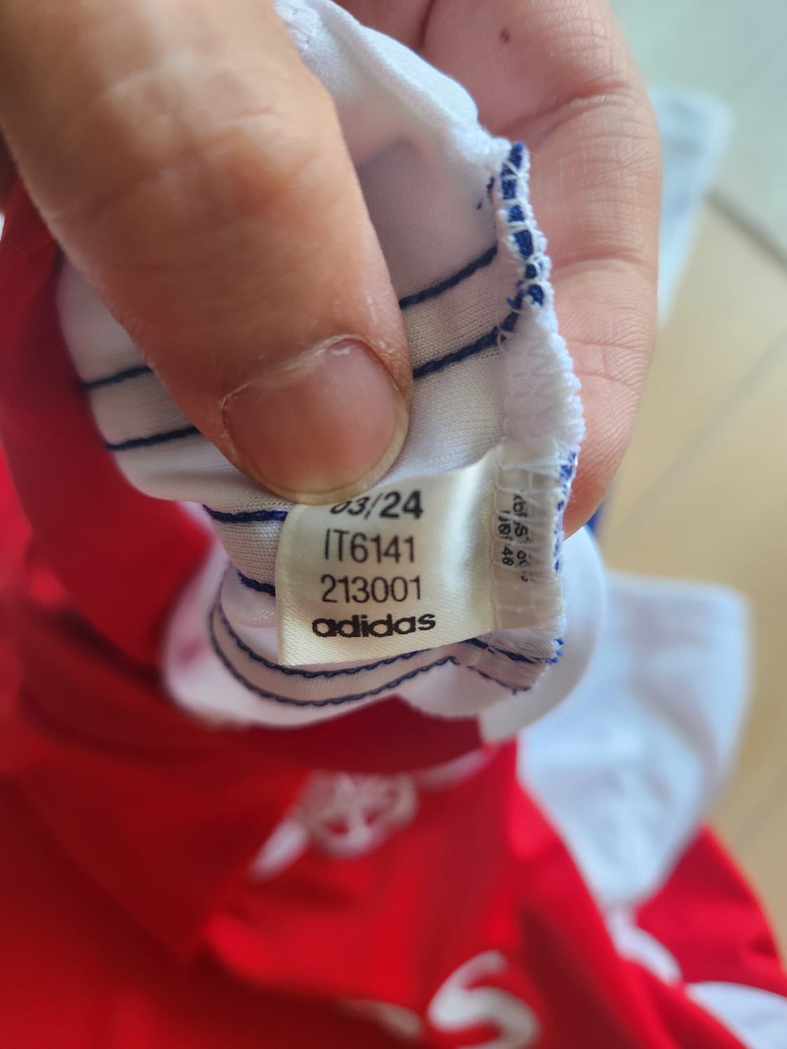 24-25 아디다스 아스널 홈 유니폼 3XL 상품이미지3