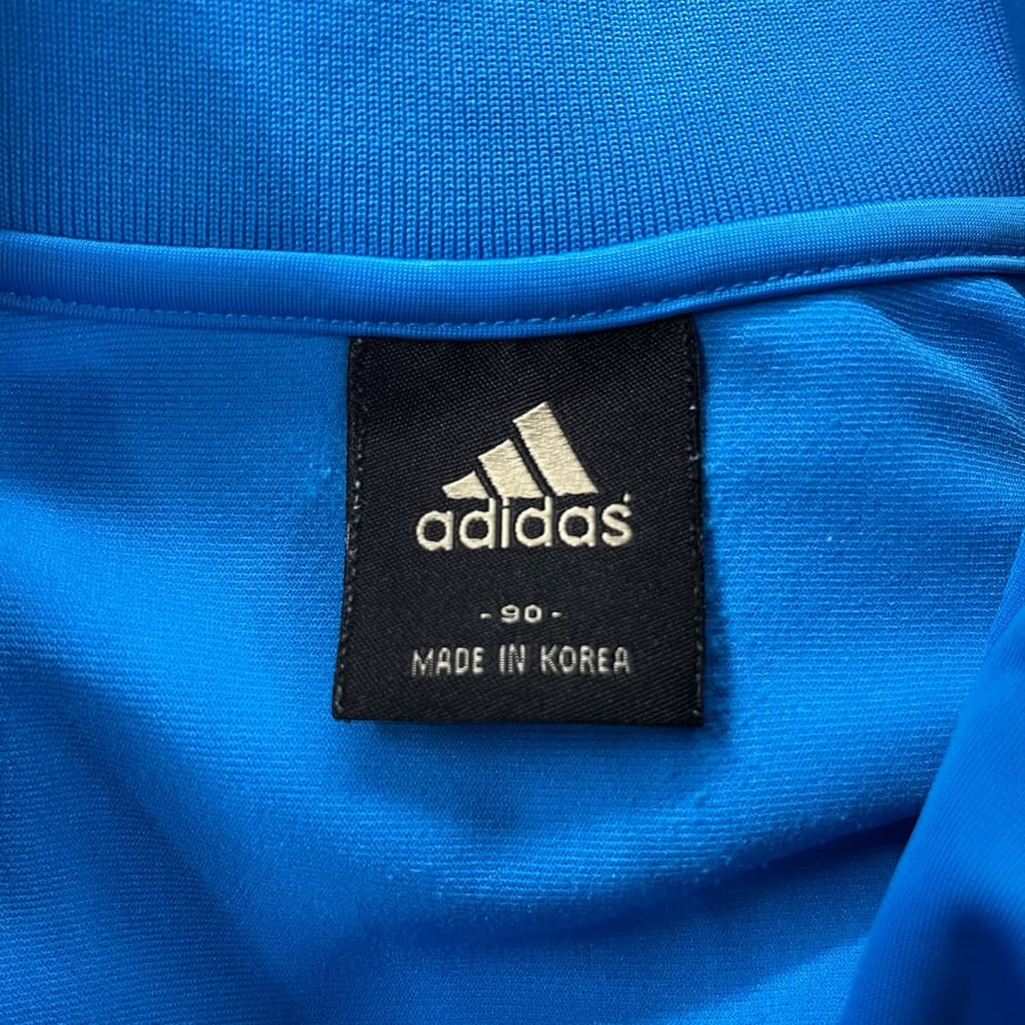 아디다스 스트라이프 블루 져지 트랙탑 90 상품이미지5