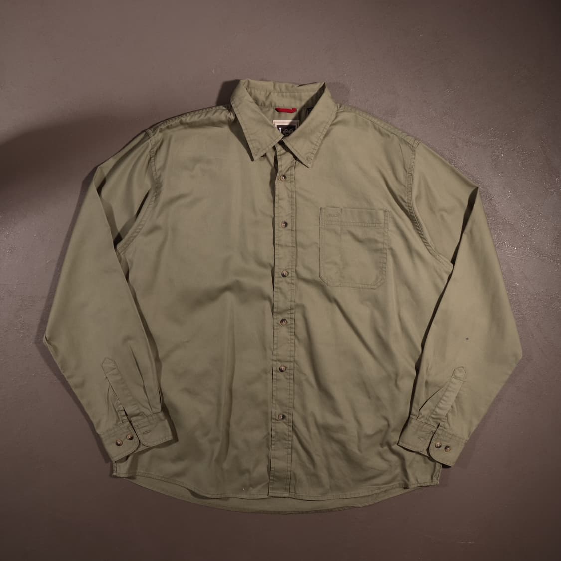 리 코튼 워크셔츠 상품이미지1