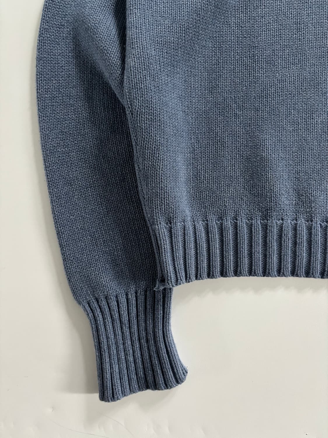 Polo 폴로 랄프로렌 딥블루 컬러 코튼 라운드넥 니트 상품이미지2