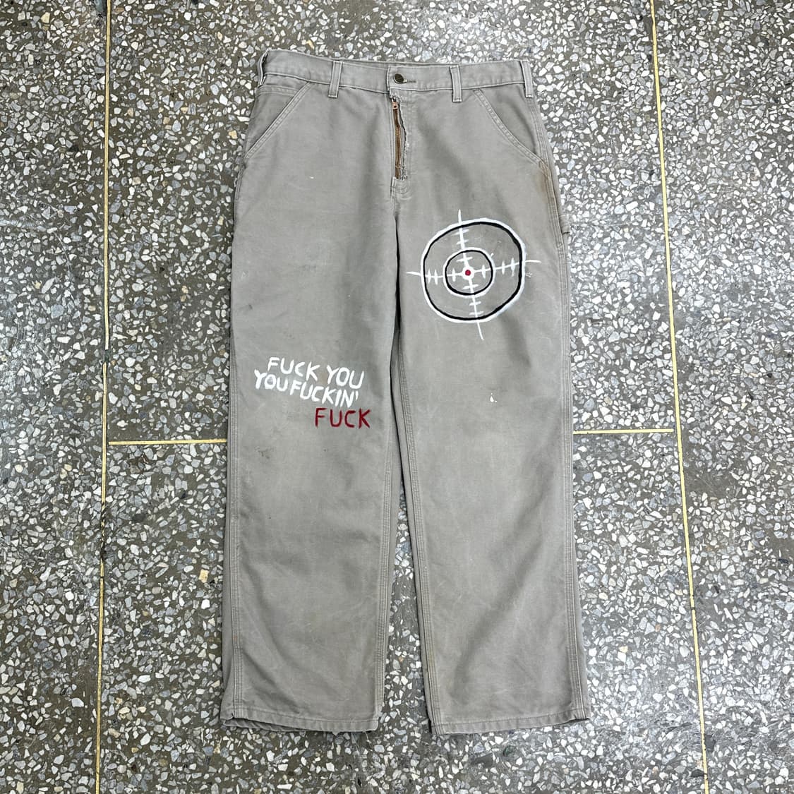 칼하트 커스텀 카펜터 팬츠 B11-DES 34 상품이미지2