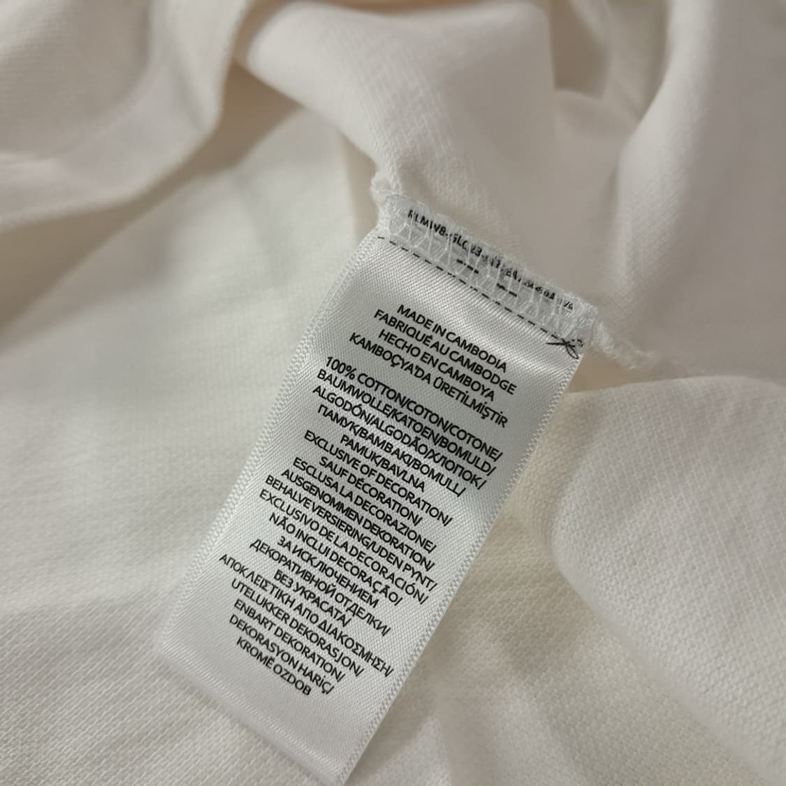 CK380 XL 폴로 커스텀슬림핏 화이트 칼라 반팔 티셔츠 상품이미지5