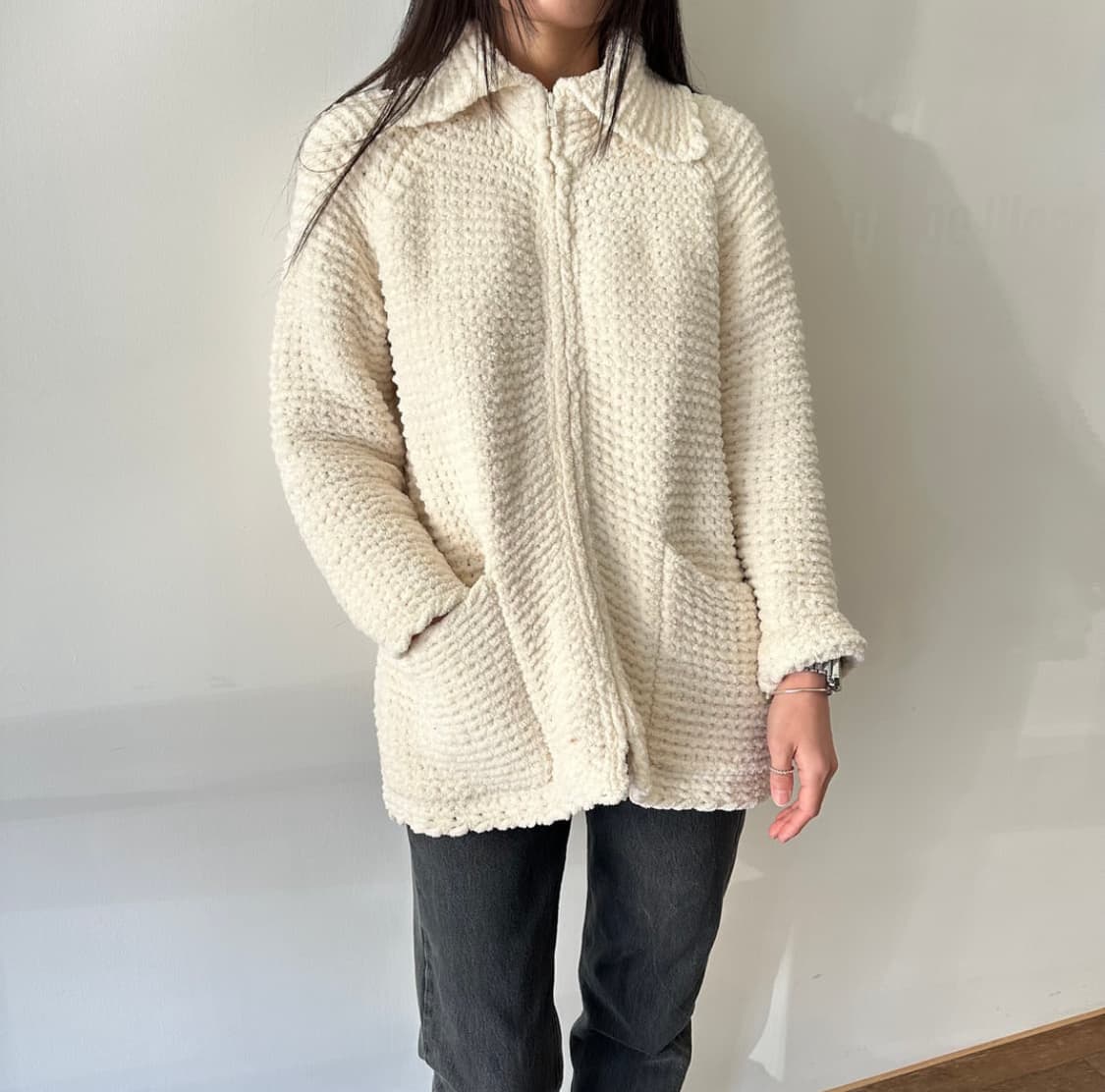 요지야마모토 Y's for living 여성 폴리 가디건 상품이미지2