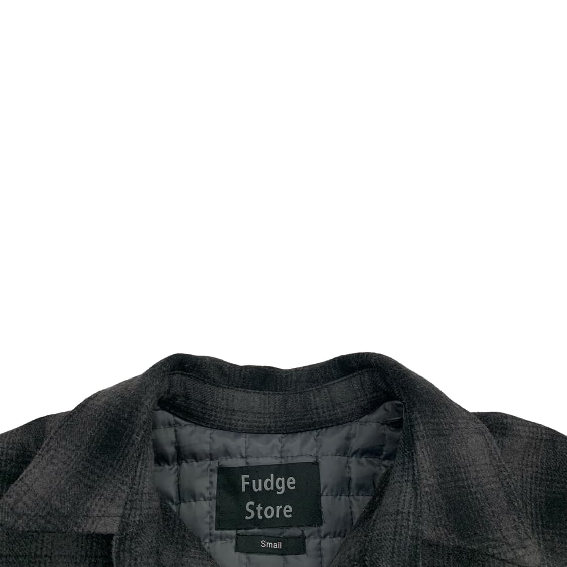 라퍼지스토어 챠콜 오버사이즈 누빔자켓 상품이미지3