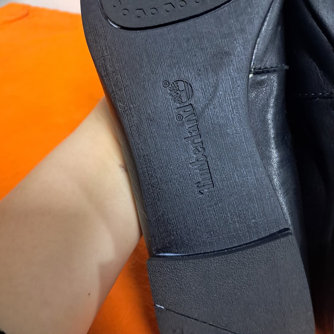 팀버랜드 가죽 플랫슈즈 단화240(상태최상) 상품이미지5