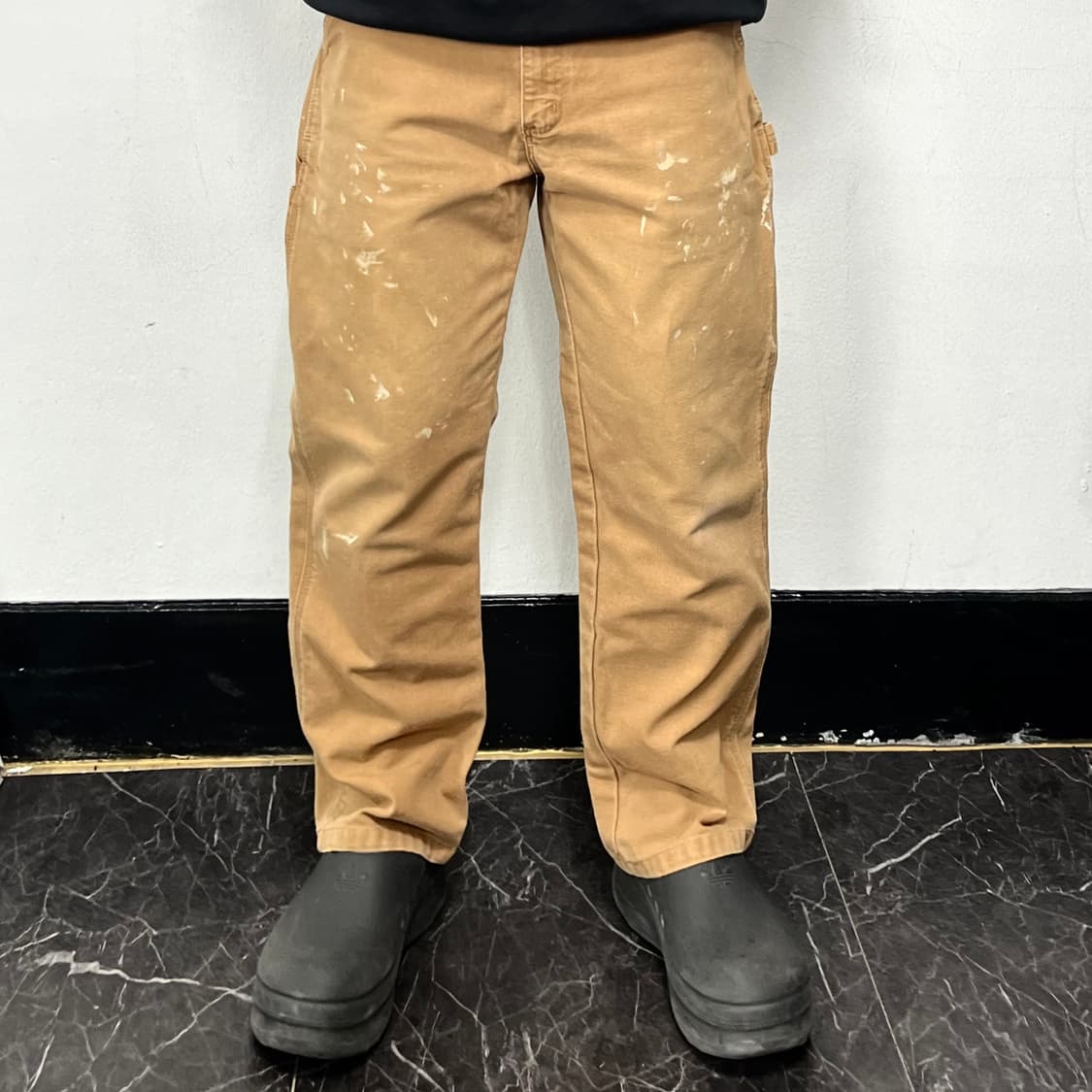 칼하트 B11 BRN 페인팅 카펜터 워크 팬츠 상품이미지2