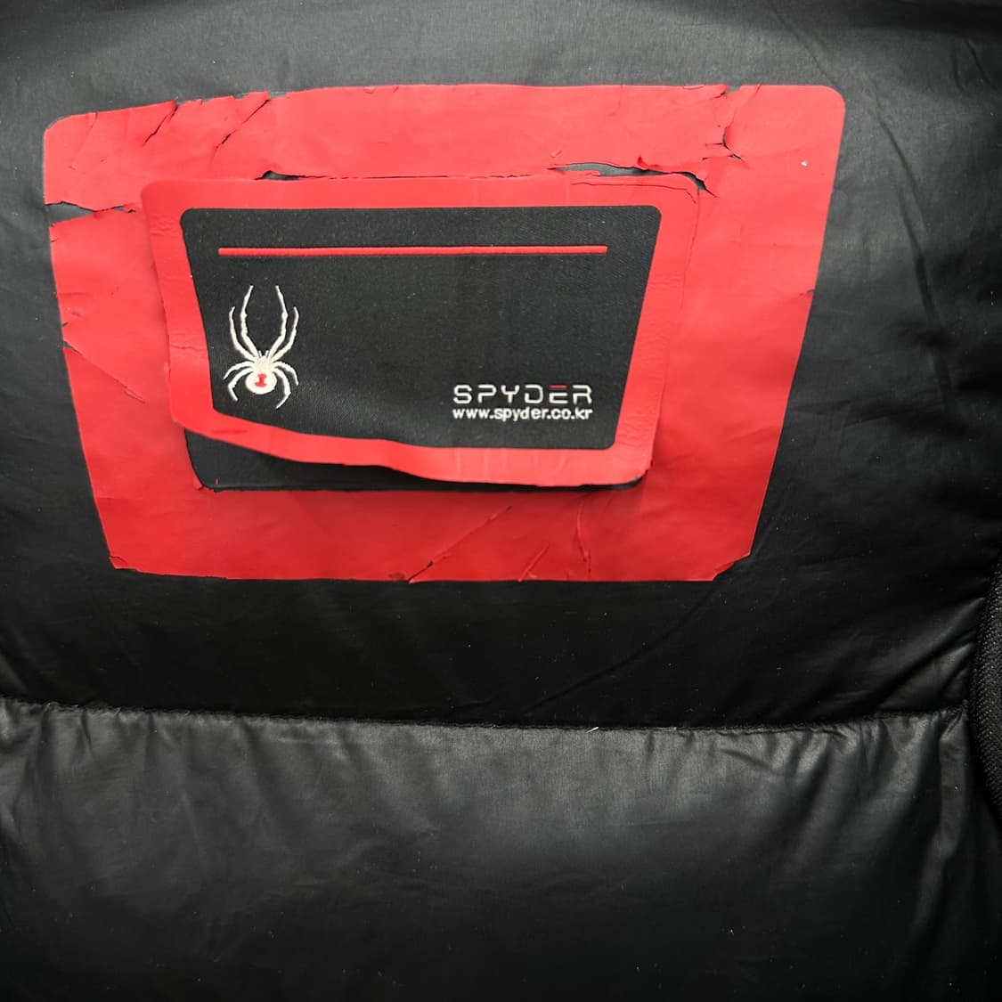 100 스파이더 남자 하이브리드 덕다운 패딩 상품이미지4