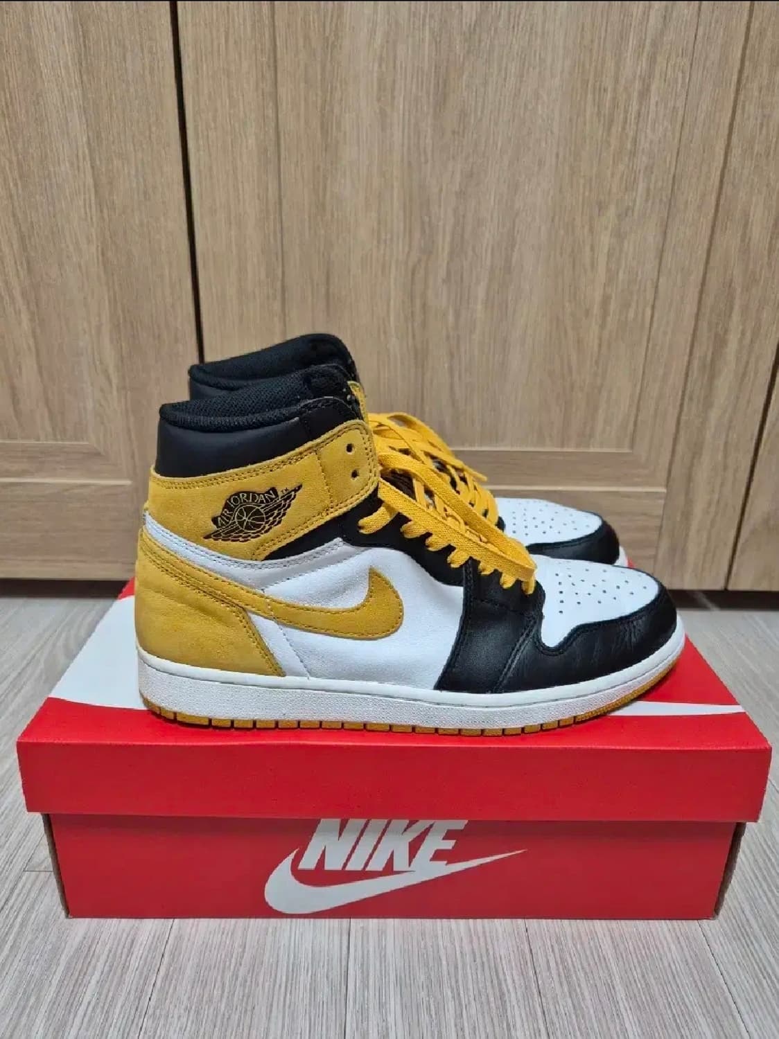 [285] 조던1 옐로우 오커 2017 상품이미지2