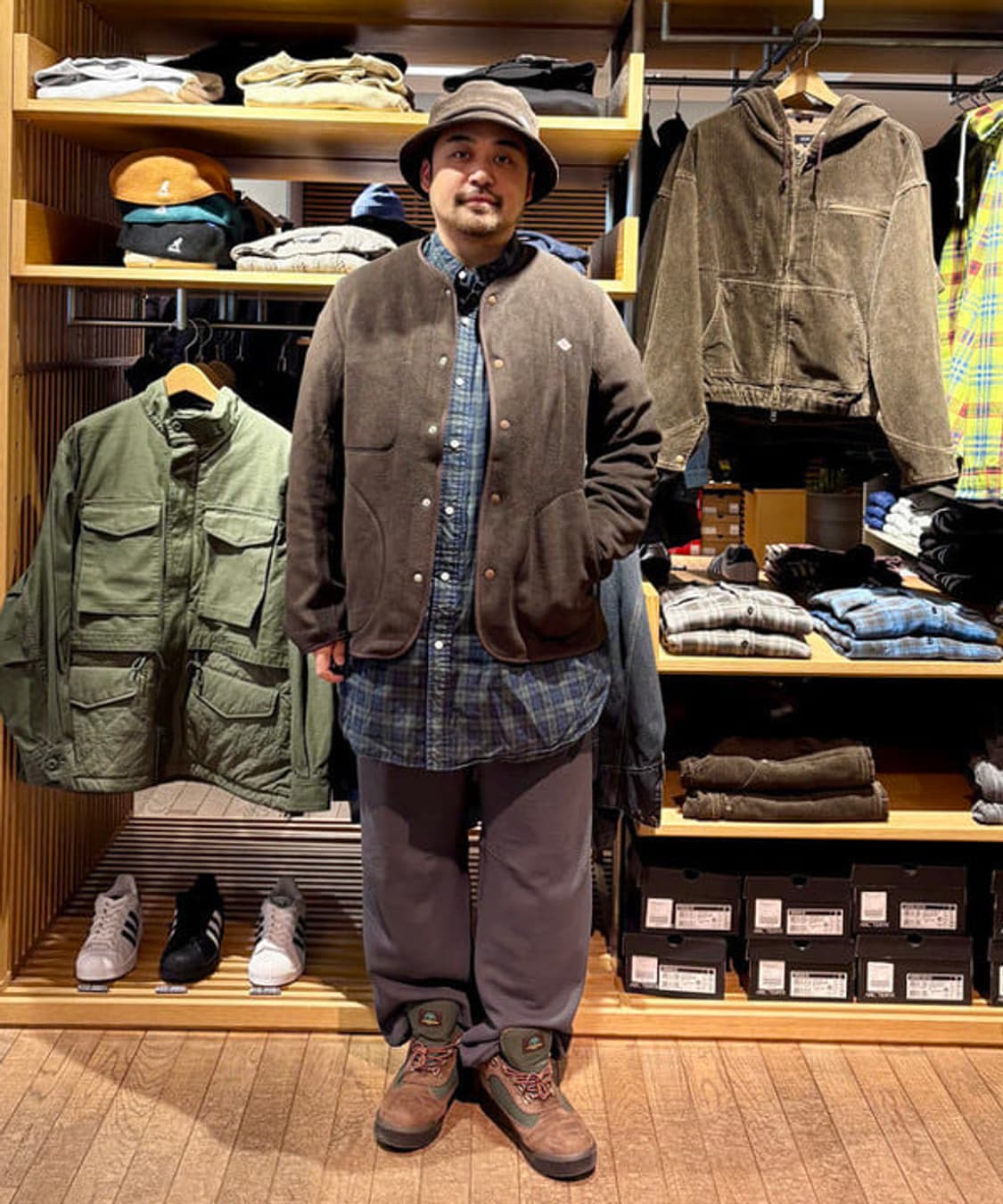 단톤x빔즈 플리스 버킷햇 상품이미지8