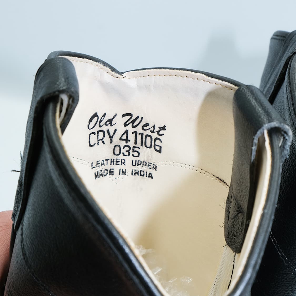 빈티지 웨스턴 레더 부츠 5.5(225) 사이즈 BT22501 상품이미지8