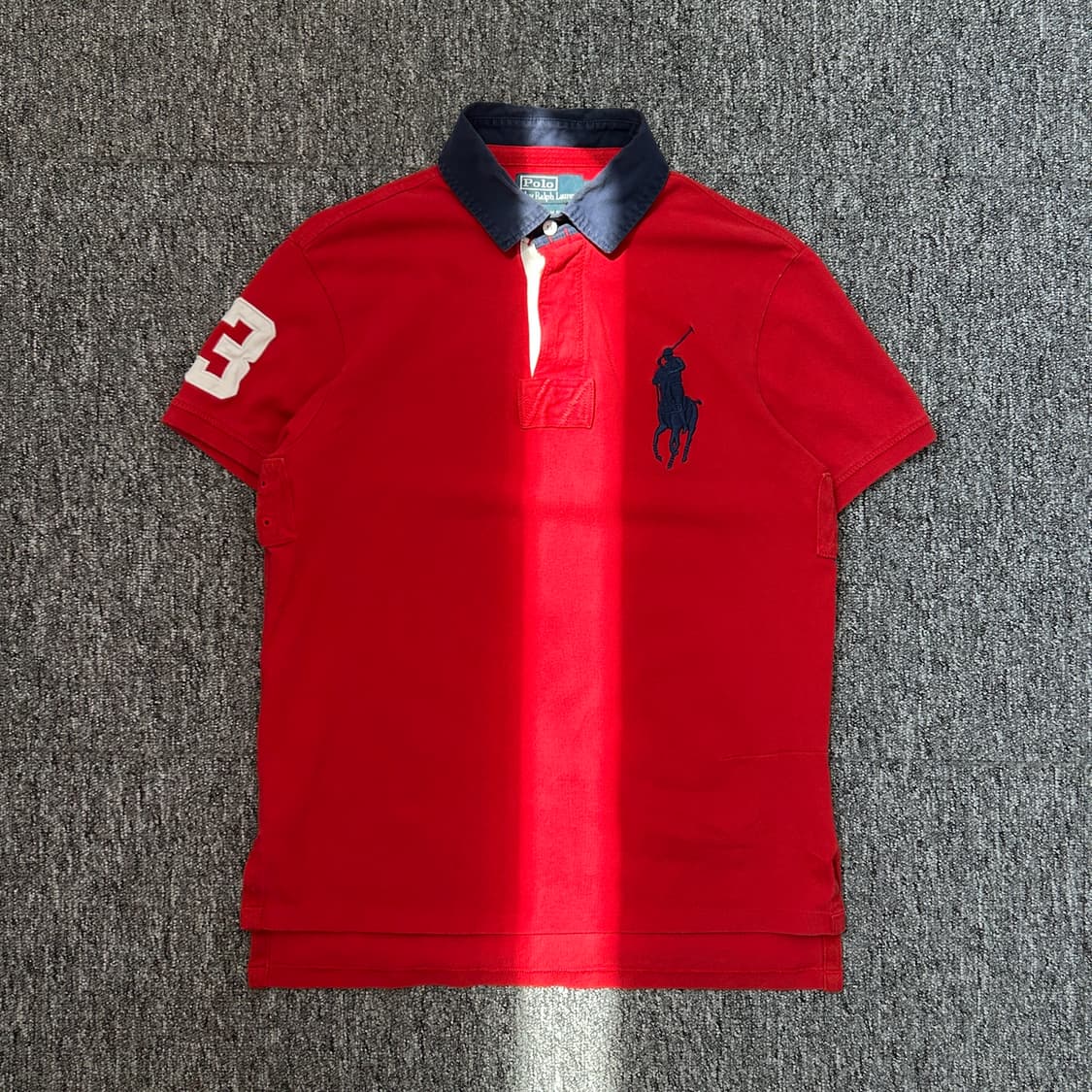 폴로 랄프로렌 빅포니 레드 반팔 PK 상품이미지1