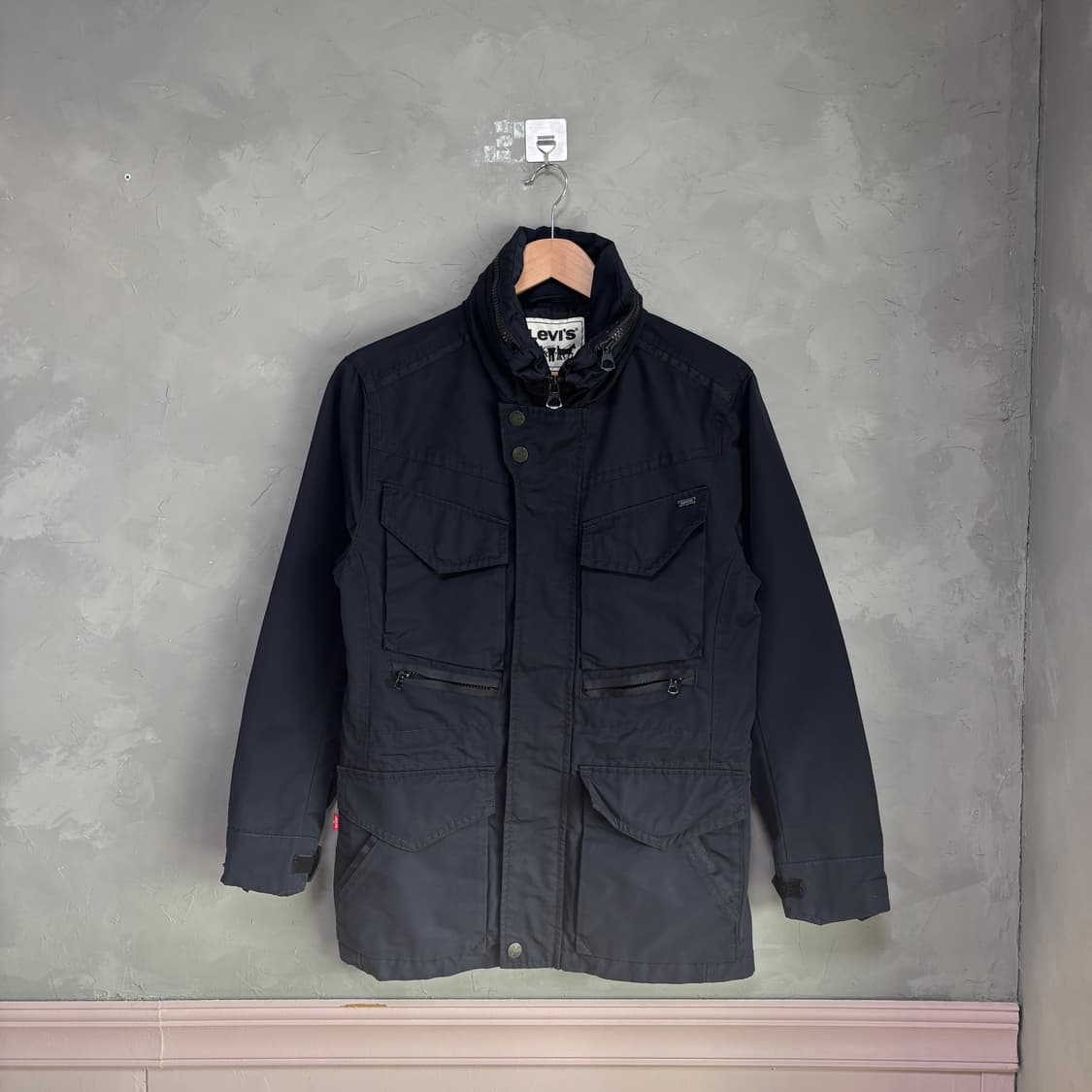 리바이스 필드 야상 자켓 네이비 상품이미지1