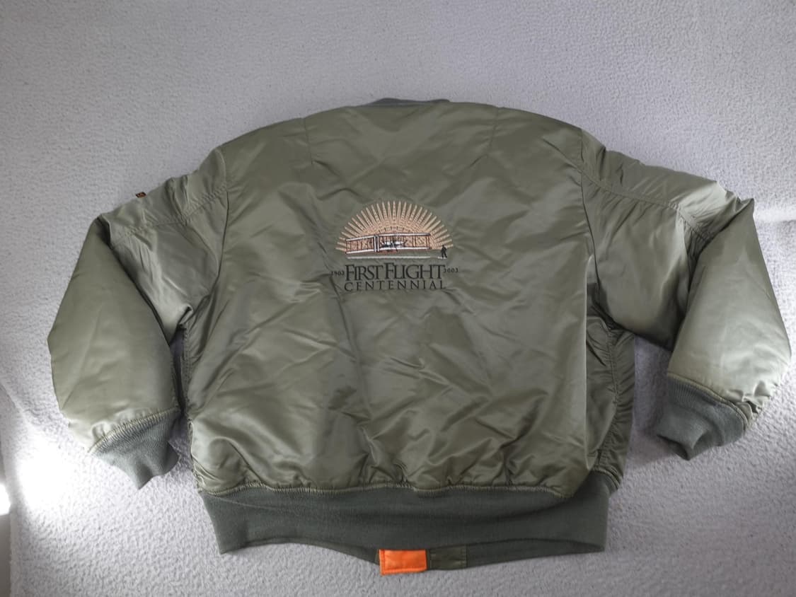 00s 알파 인더스트리 퍼스트 플라이트 센테니얼 MA-1 자켓 상품이미지6