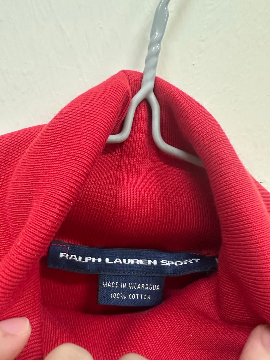 폴로랄프로렌 목폴라 티 상품이미지4