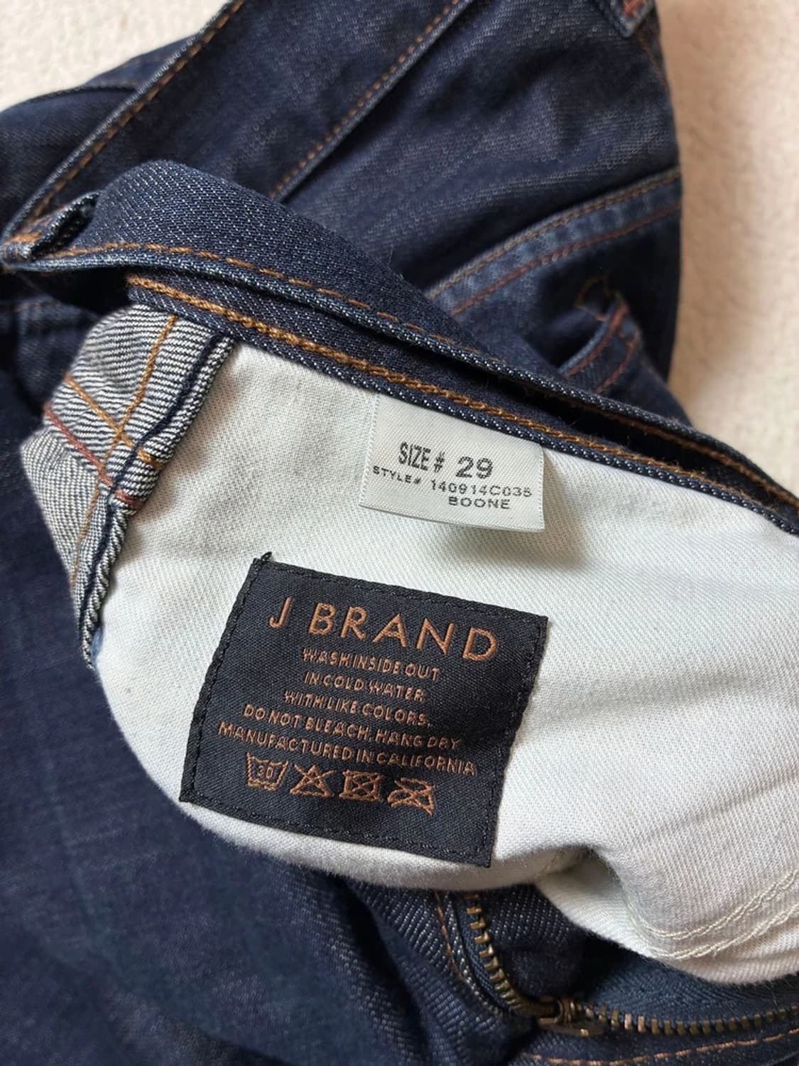 J Brand USA 스탠다드 셀비지 데님 팬츠 PN7340 상품이미지9